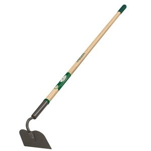 WOOD HANDLE W/ GRIP GARDEN HOE