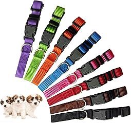 PUPPY COLLAR NYLON ( 8 pk )