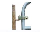 GATE HINGE FOR 2" ROUND TUBE