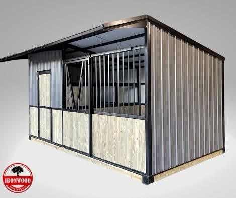 10X18 DELUXE SHELTER W/ OVERHANG