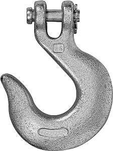3/8" ZINC CLEVIS GRAB HOOK GRADE 43