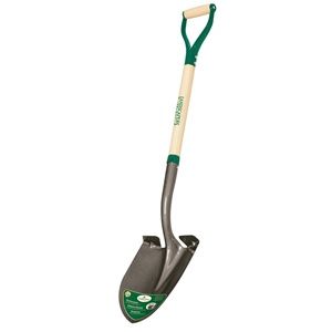 30" D-GRIP WOOD HANDLE DIGGING SHOVEL