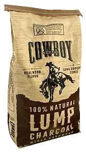 CHARCOAL HARDWOOD LUMP - COWBOY