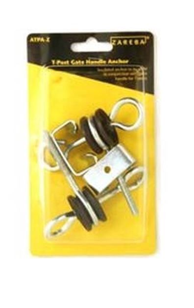 SCREW IN ELECTRIC FENCE T-POST GATE ANCHOR