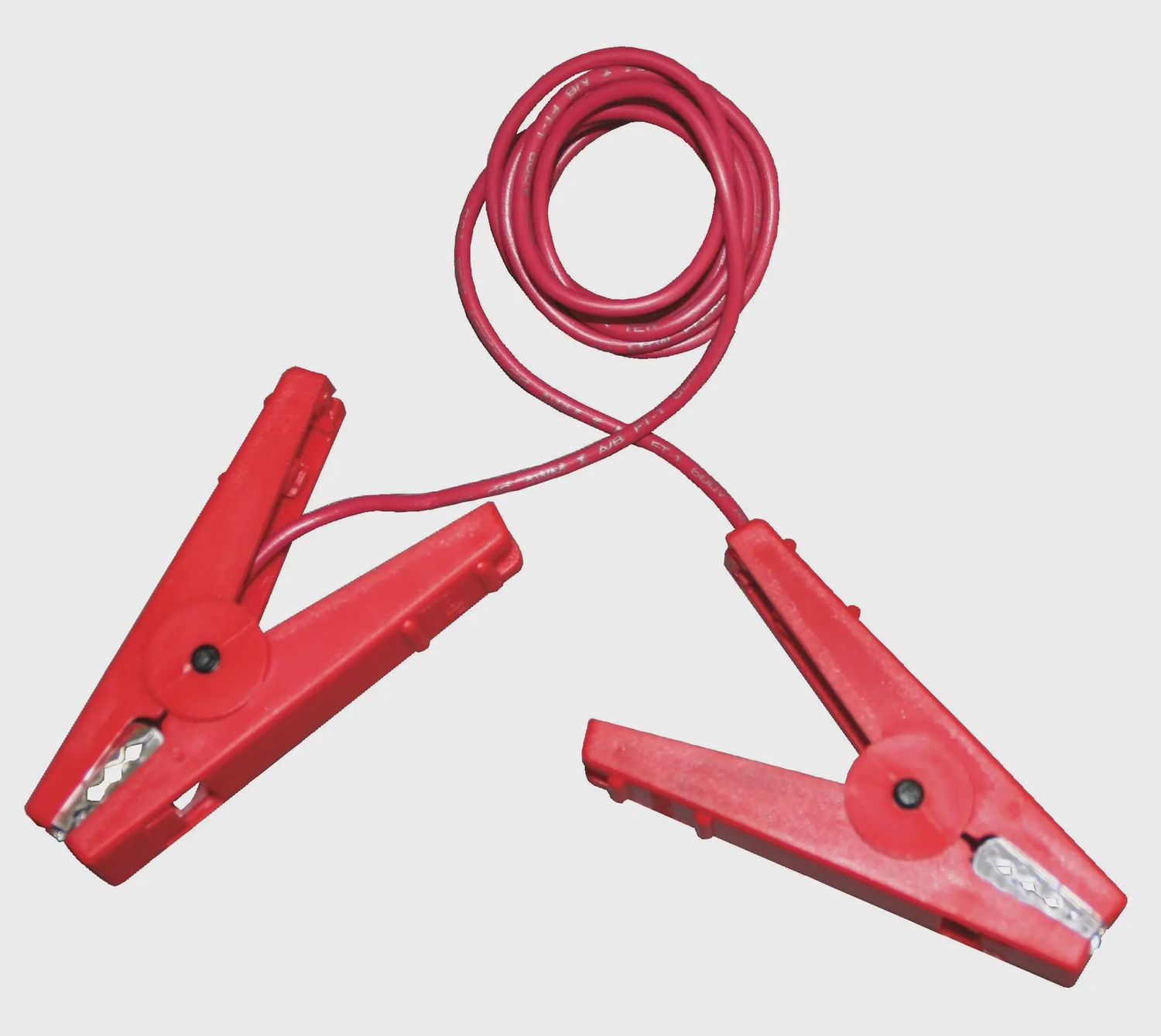 48" RED JUMPER LEAD / CLIPS
