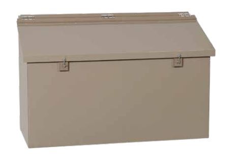 VINYL FEED BOX WITH LID