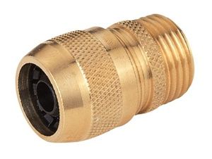 5/8" BRASS HOSE COUPLING
