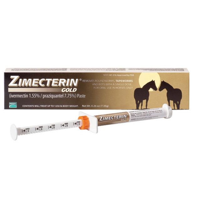 ZIMECTERIN GOLD WORMER PASTE