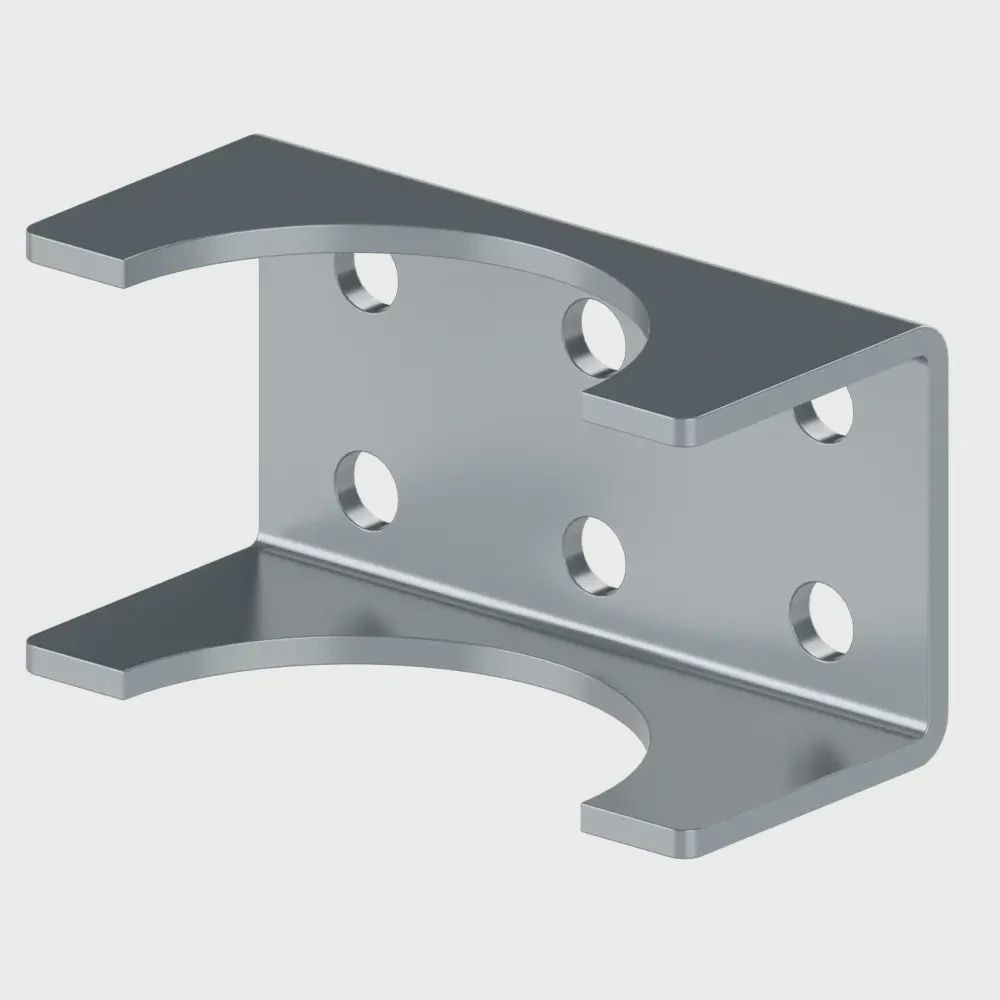 POST BRACKET 4" - GHOST CONTROLS