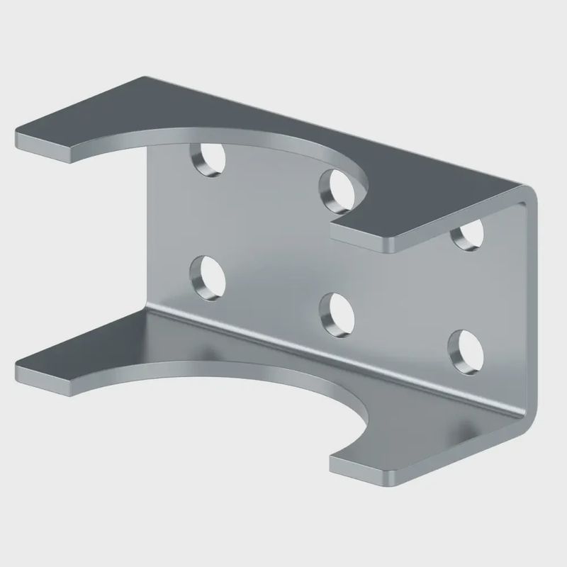 POST BRACKET 4" - GHOST CONTROLS