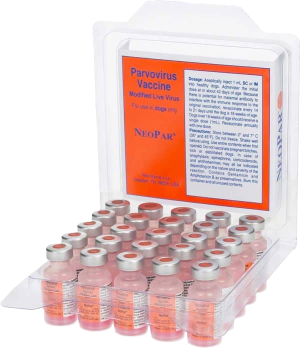 NEOPAR PARVO DOG VACCINE SINGLE DOSE