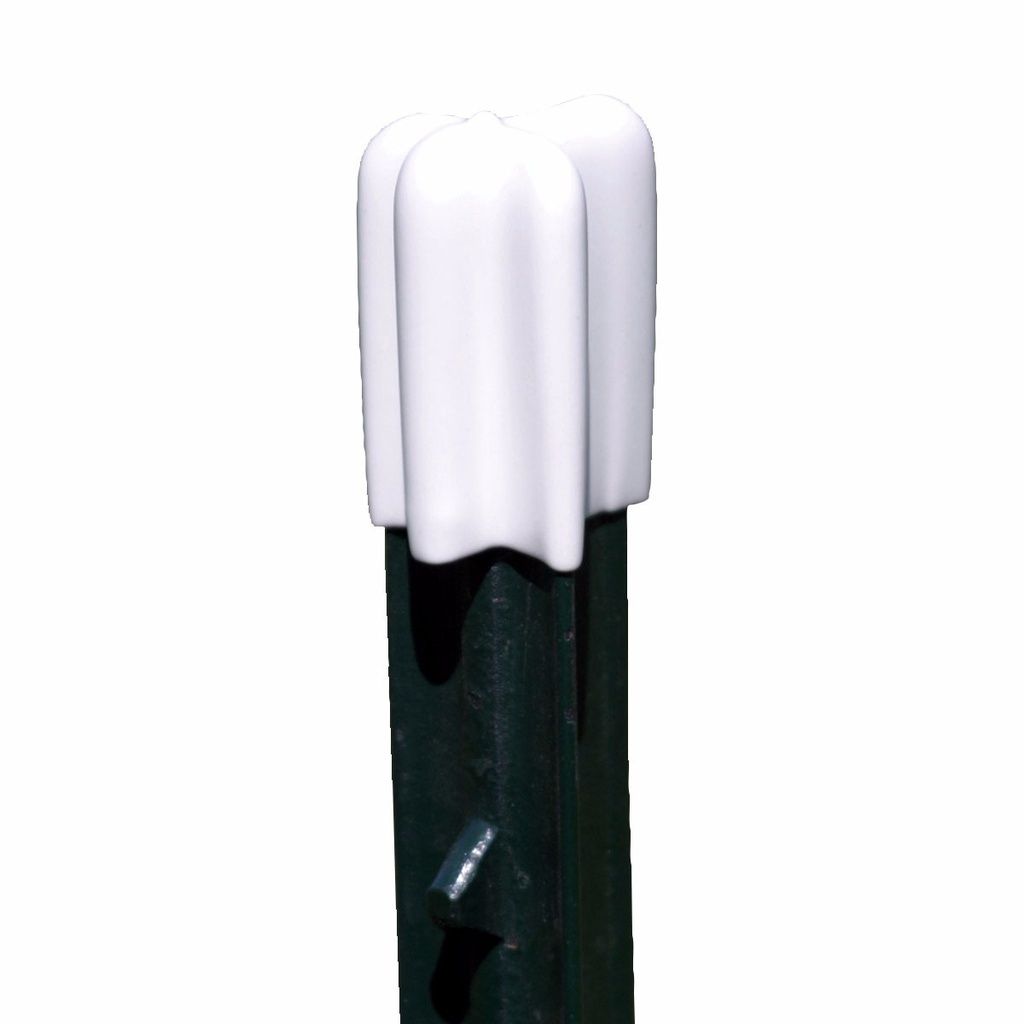 SAFE-T-POST CAPS WHITE