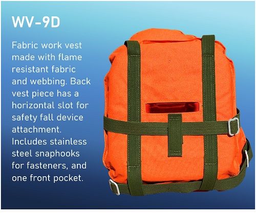 Taylortec  WV-9D-RT Welders Work Vest