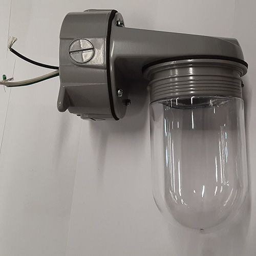 BWF Deck Lights VXWG-11L, Wall Mount, Lexan Globe