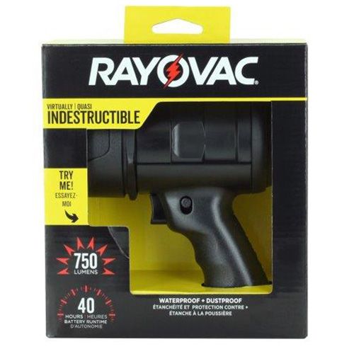 Rayovac Workhorse Pro Virtually Indestructible Hand-Held Spotlight