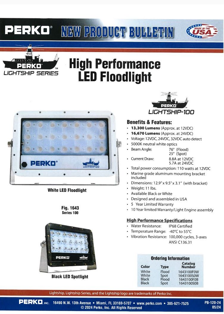 Perko Lightship LED Floodlights (Series 100)