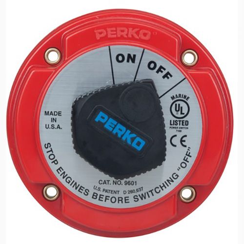 Perko 9601 Medium Duty Battery Disconnect Switch Perko 9601 Medium Duty Battery Disconnect Switch