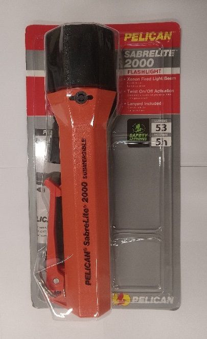 Pelican SabreLite 2000C Orange Pelican SabreLite 2000C Orange
