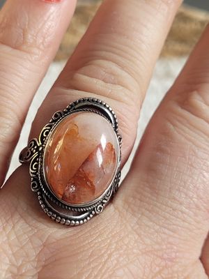 Bague en Quartz hématoïde Bague en Quartz hématoïde