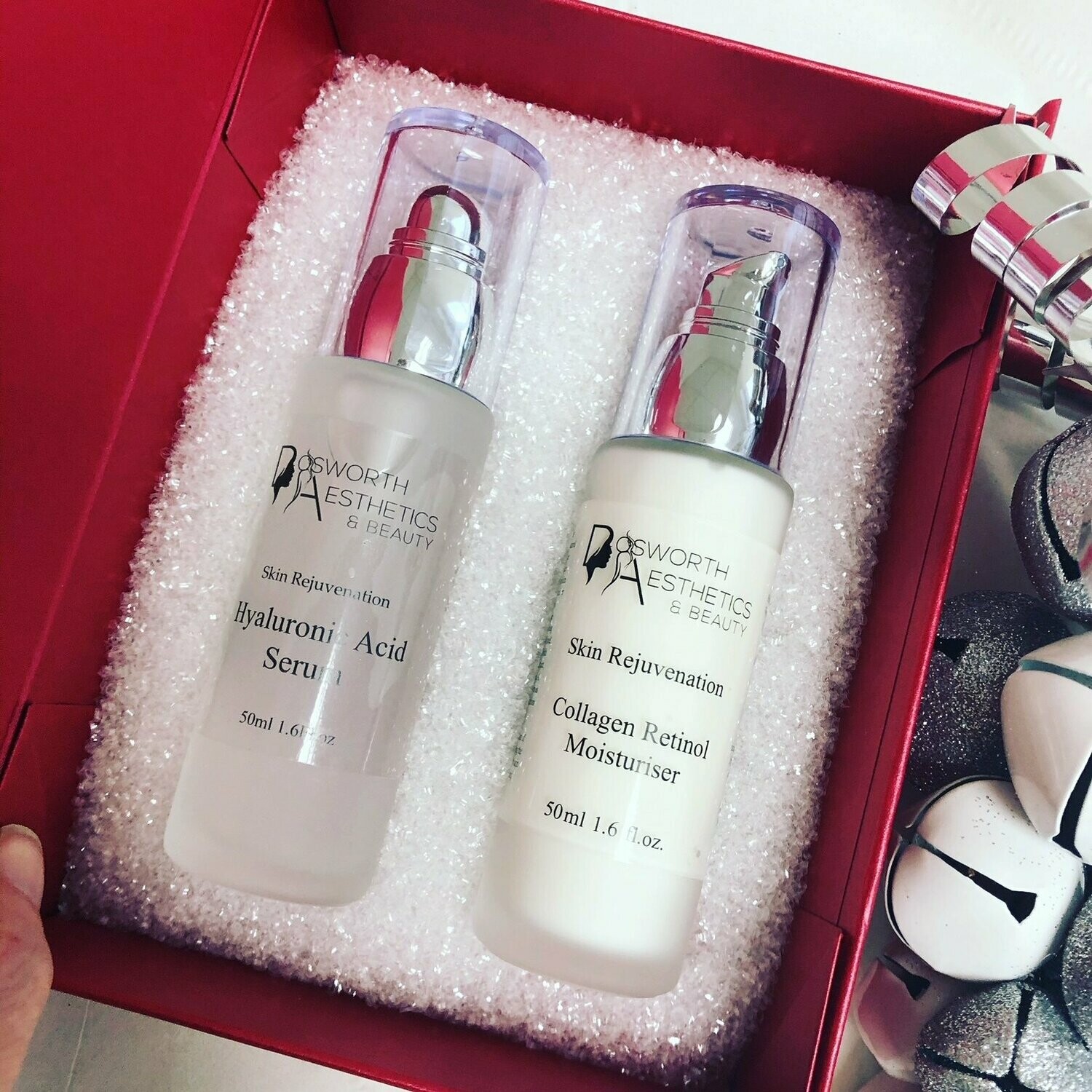 Hyaluronic Acid Serum & Collagen Moisturiser Duo