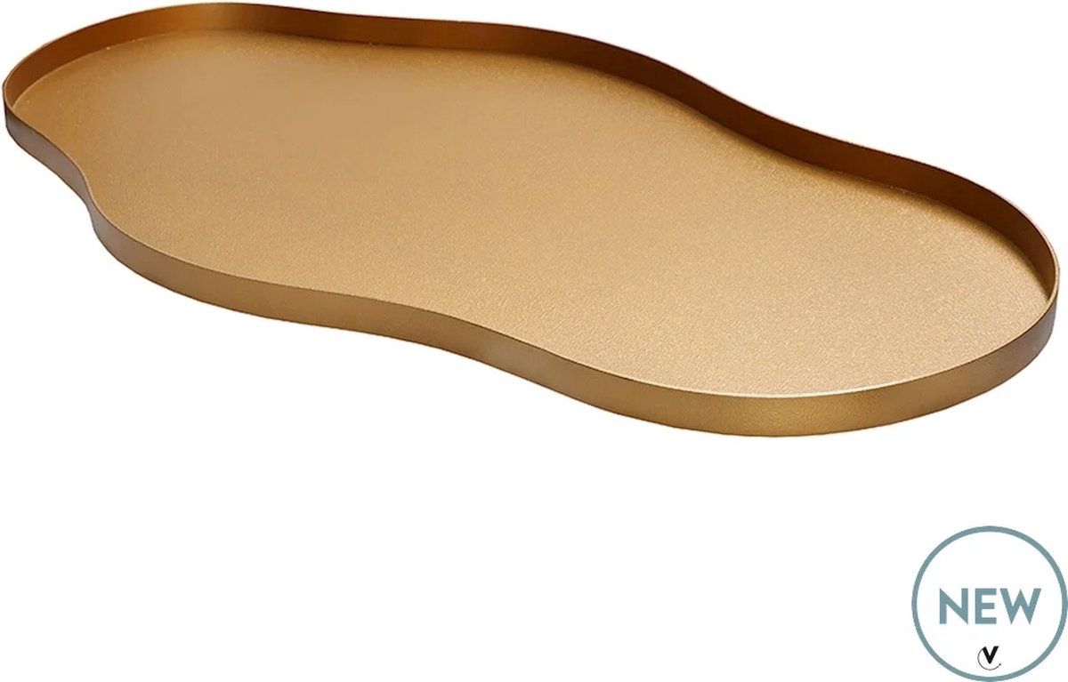 Bauru dienblad goud - Small