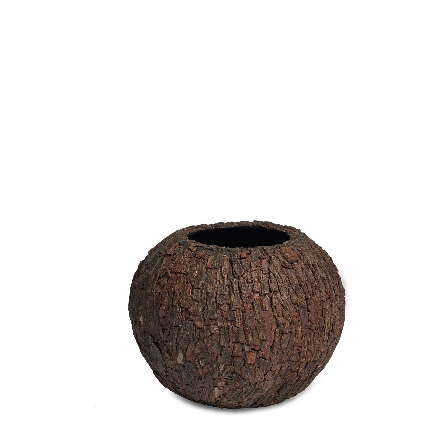 Bosco Round Bowl Medium  Bark | L W Ø70 H56