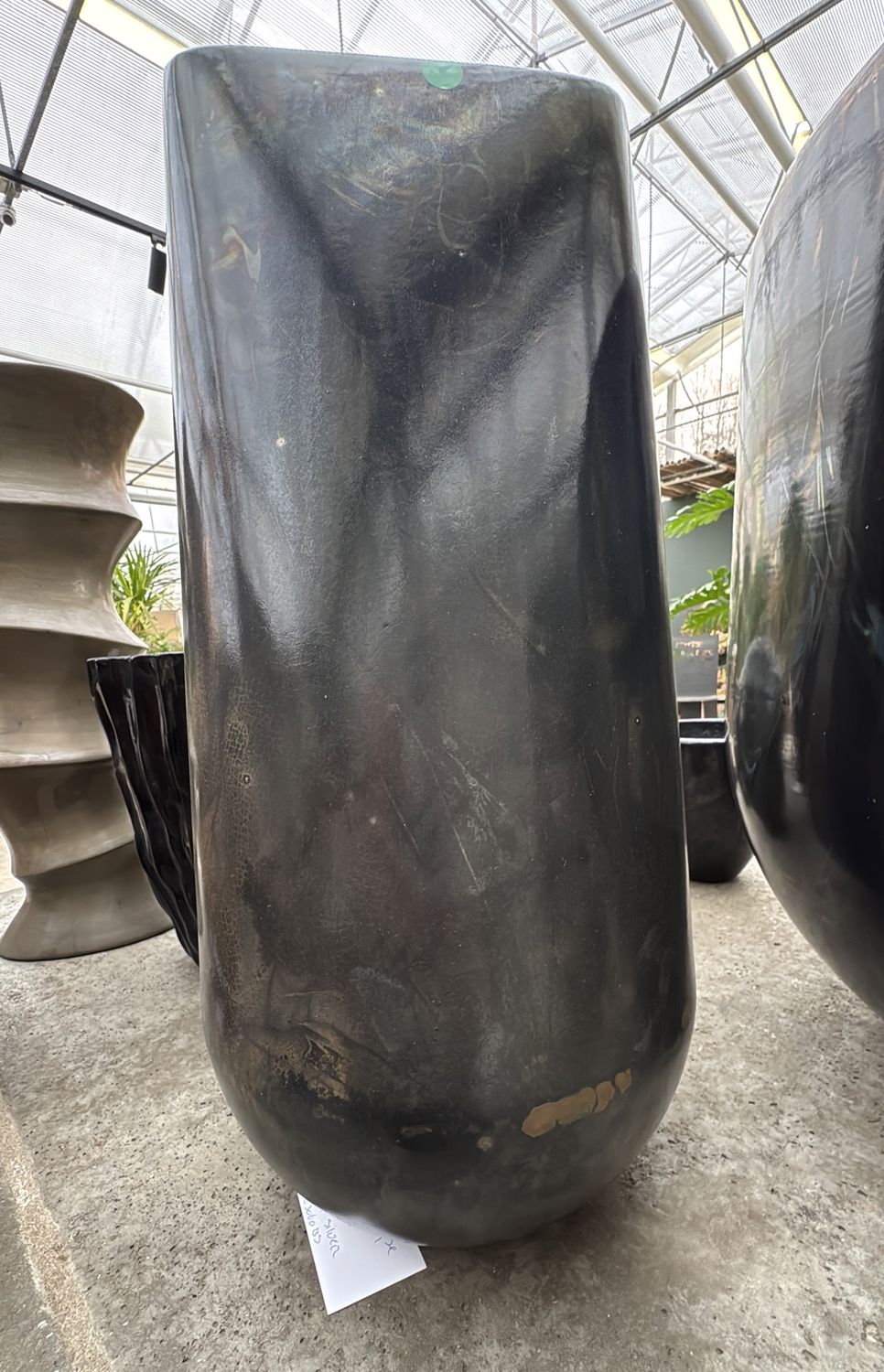 Obus Ellipse 30x60cm Black Silver