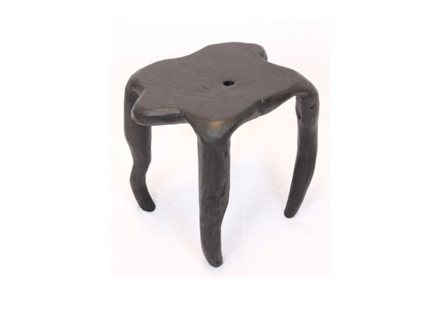 Tafel Boomwortel Zwart d35h40cm