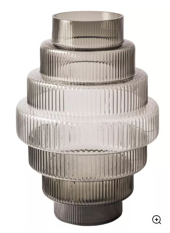 Steps Vase L Grey - Van € 180,-