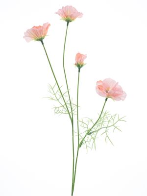 Poppy spray pink 59cm