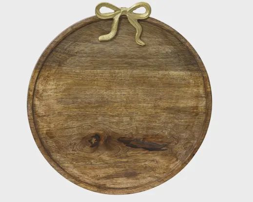 Bord mangohout met Strik