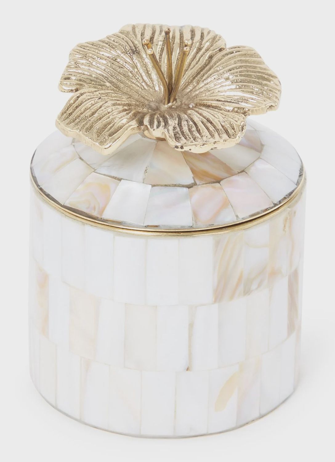 Hailey Hibiscus Circus Box Large Pearly