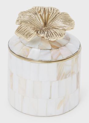 Hailey Hibiscus Circus Box Large Pearly