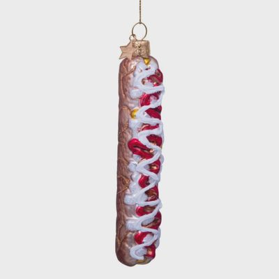 Ornament glass frikandel speciaal H10cm w/box
