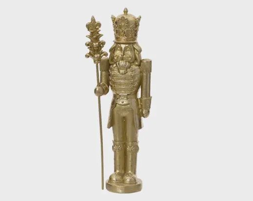 Notenkraker polyresin  L.14.5cm W.17.5cm H.59cm