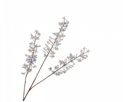 Bloesem Acryl lavendel/crème 111 cm