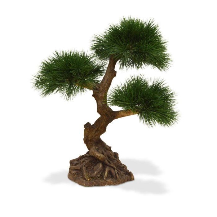Pinus kunstbonsai 3 bollen 60cm - UV bestendig