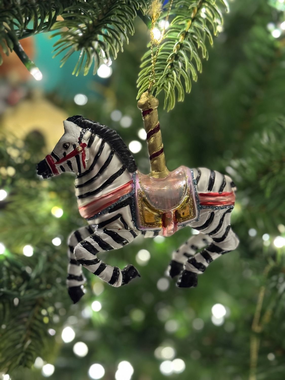 Ornament Zebra Circus