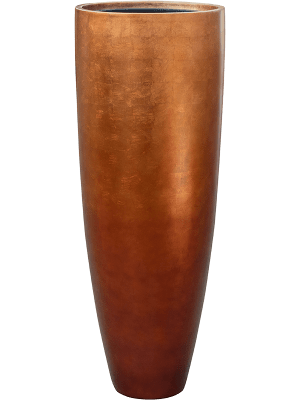 Baq Metallic Silver leaf Partner Matt Copper (met  inzetbak) H90 D34