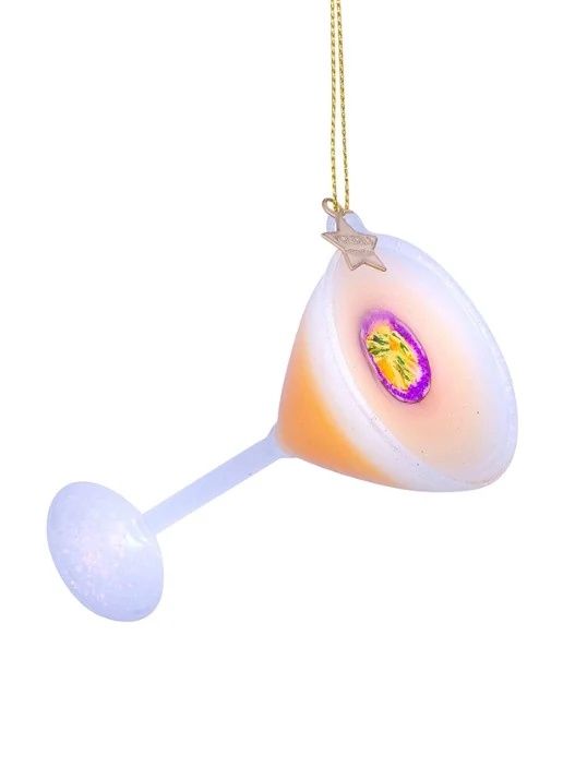 Ornament glass pornstar Martini H9cm