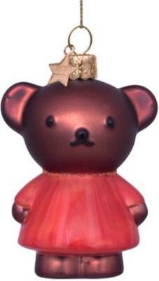 Ornament glass Nijntje/Miffy boris H8.5cm w/box