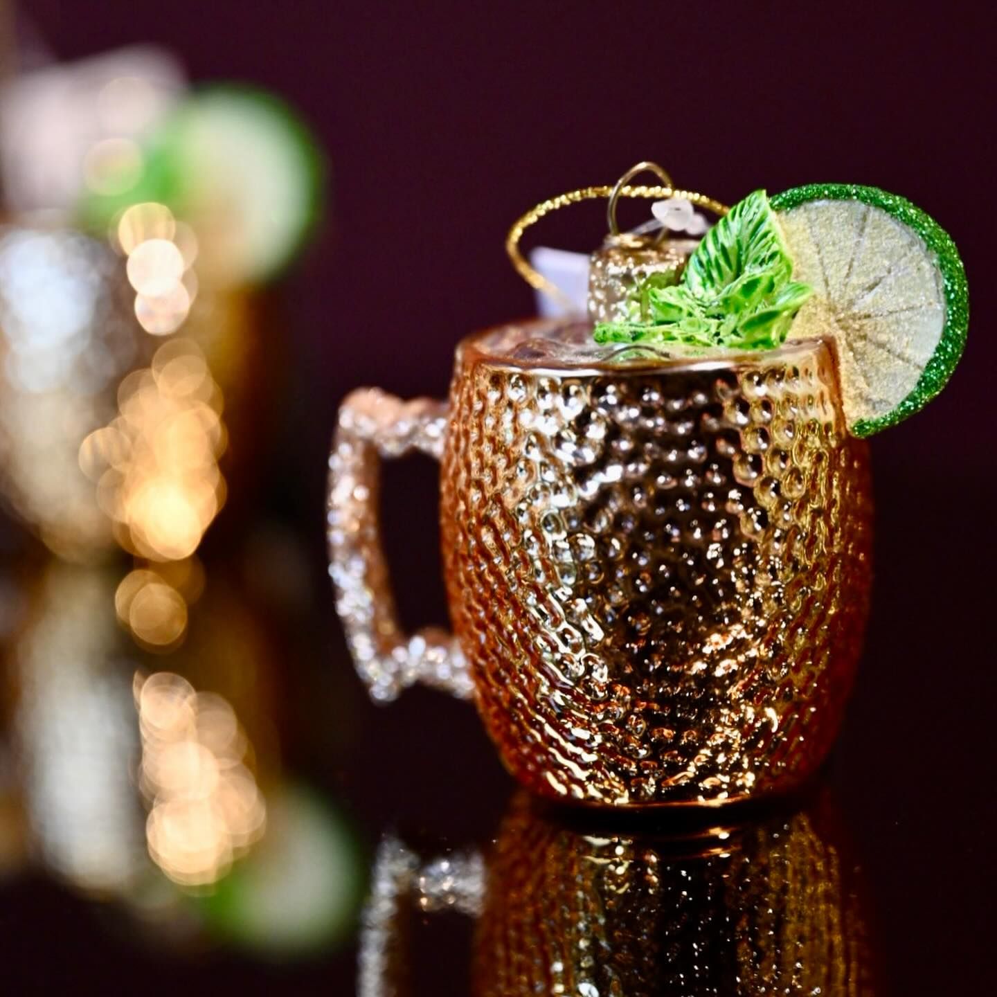 Vondels Moscow Mule Kerstbal Glas 7,5 cm