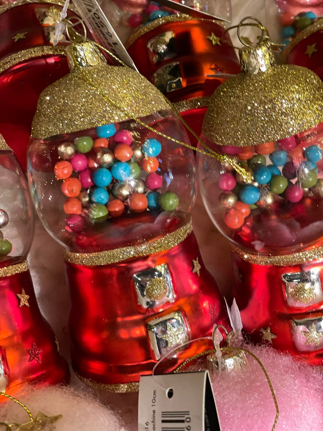 Ornament glass multi gum machine Groot