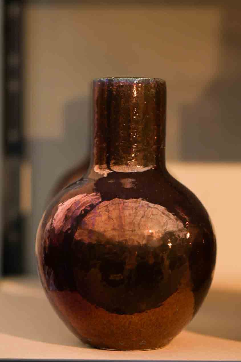 Ecri Vaas Riyadh Sam’s Copper – Handgemaakt design met warme kopertint