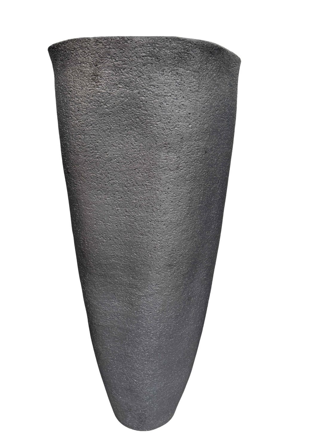 Ecri Bloom Zwam XL Graphite organische vaas 120 cm – HV152