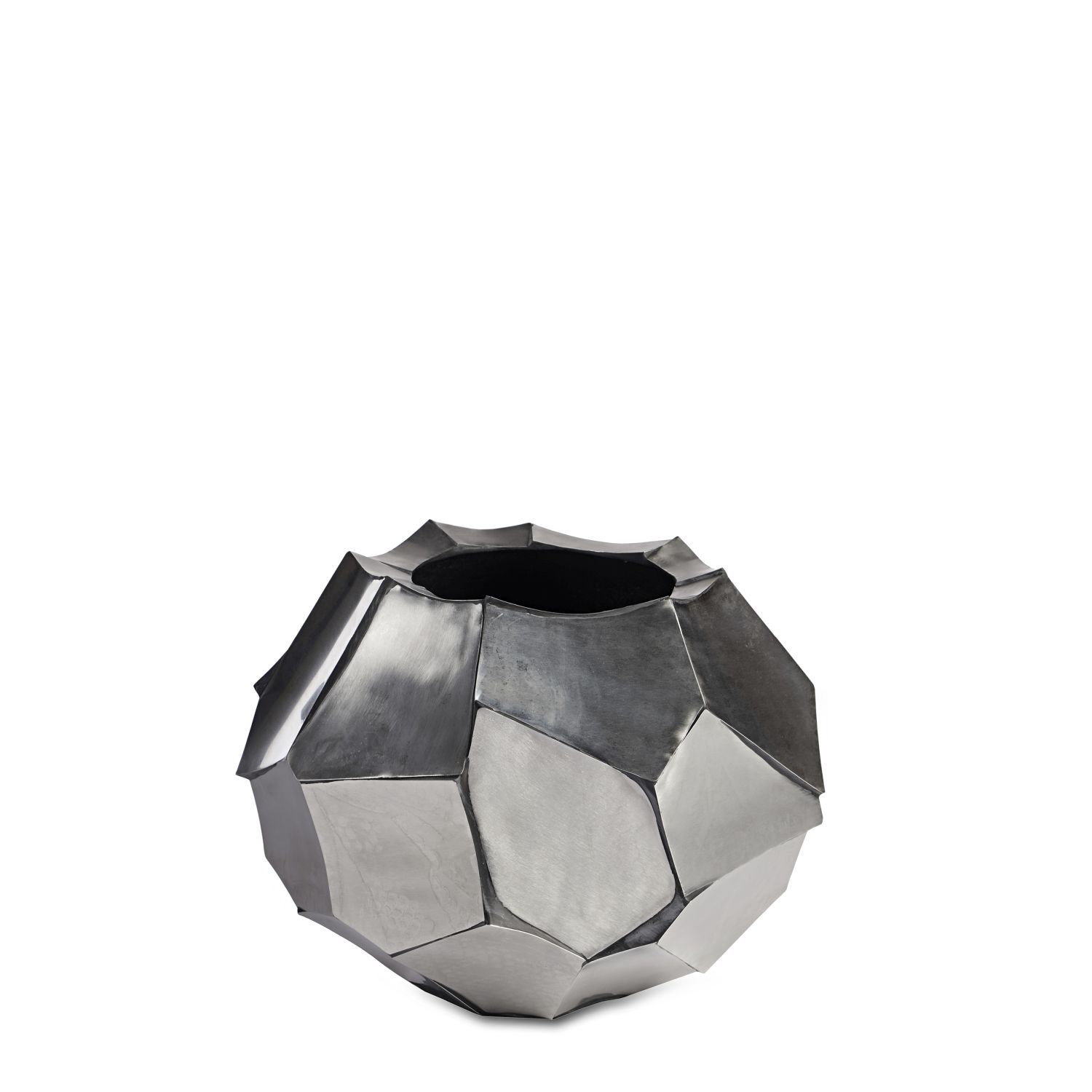 Zilveren Design Plantenpot XL - Palawan