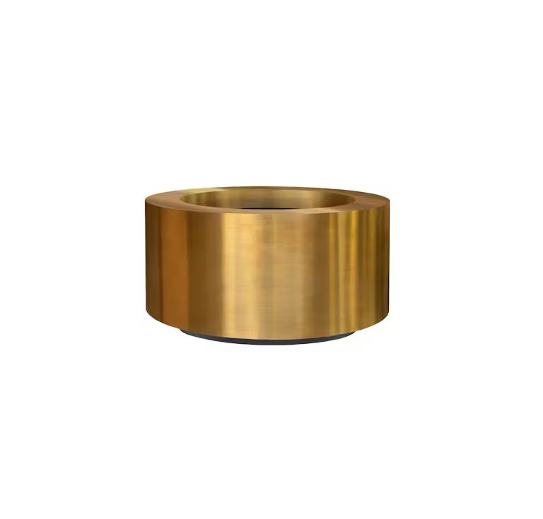 Cuprum Brass Round Weathered D70 H36