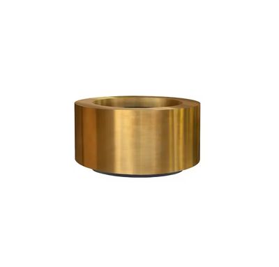 Cuprum Brass Round Weathered D70 H36
