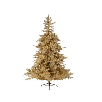 Gouden Kunstkerstboom Lumière 240 cm met Glitter – Zonder Verlichting