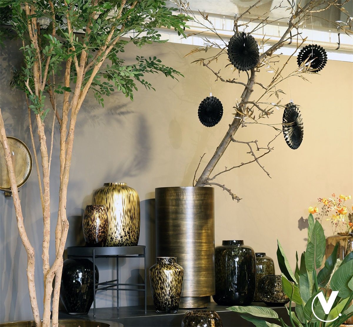 Pot Potosi aged brass - Large